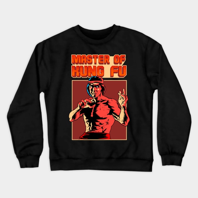 Master of Kung fu Crewneck Sweatshirt by OniSide